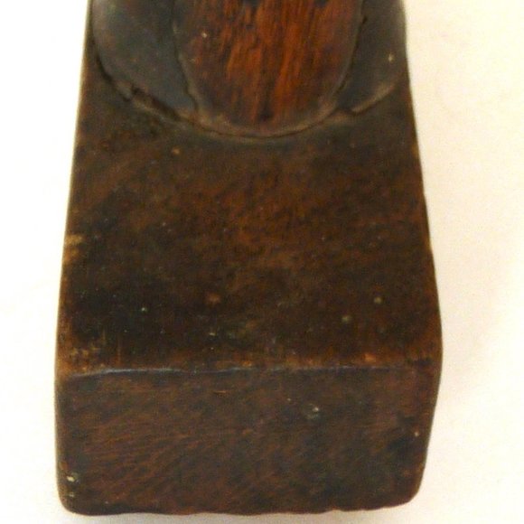 Antique woodworkers horn plane primitive hand work - Picture 5 of 12